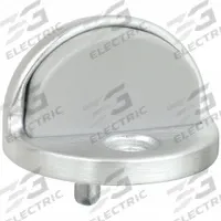 Dome Door Stop: Floor - Mounted, 1 13/16 in Wd, 1 1/8 in Overall Ht, Chrome (MPN 441.26d). Key specifications — Product Type: Dome Door Stop; Brand: ROCKWOOD; Color: Gray.