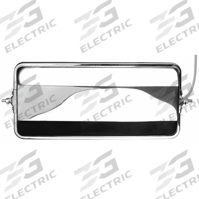 VELVAC Truck Mirror - Angle Back: Rectangular, Flat, For Driver/Passenger Vehicle Side - Rectanglar Mirrors