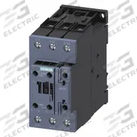 SIEMENS IEC Power Contactor: Non-Reversing, 3 Poles, 3NO Contacts, 51 A, 480V AC Coil (MPN 3RT20361AV60). Key specifications — Brand: SIEMENS; Integrated Surge Suppression: No.