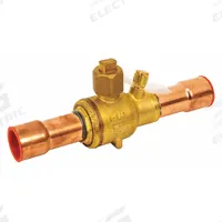 NDL Refrigerant Ball Valve: 1 1/8 in Female Sweat, -40°F to 302°F, 700 psi, 1.1 in Port Size (MPN NBV09-S). Key specifications — Brand: NDL.