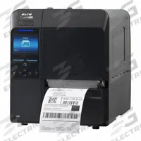 SATO Barcode Label Printer: Direct Thermal/Thermal Transfer, 4.09 in Max. Print Wd, Wired, CL4NX + (MPN WWCLP1201-NAR). Key specifications — Dispensing Style: Rewind/Peel Off; Print Speed: 14 in/sec; Wire Communication: Wired; Printer Series: CL4NX +; Brand: SATO.