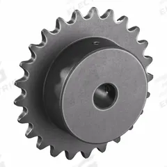 TRITAN Roller Chain Sprocket: 35, For 3/8 in Chain Pitch, 1/2 in Bore Dia, 25 Teeth, Steel (MPN 35BS25H X 1/2). Key specifications — Brand: TRITAN.