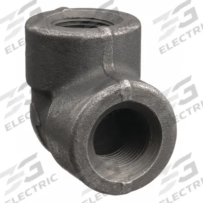 ANVIL Metal Pipe Elbow: 3/8 in x 3/8 in, Female NPT Threaded x Female NPT Threaded - Threaded High-Pressure Pipe Fittings