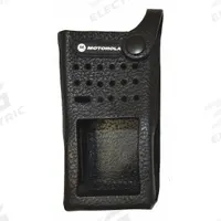 MOTOROLA Case with Fixed Belt Loop: Fits Motorola, Black, Hard Leather, Belt Loop/Cases, Leather (MPN PMLN5863A). Key specifications — Material: Hard Leather; Compatible Radio Brand: Motorola; Manufacturer Part Number: PMLN5863A; Compatible Radio Series: XPR 3000e; Product Type: Case with Fixed Belt Loop; Color: Black; Brand: MOTOROLA; Compatible Radio Manufacturer Model Number: XPR 3500 with No Display.