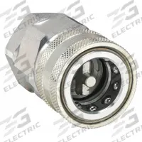SNAP-TITE Hydraulic Quick Connect Hose Coupling: 3/4 in, Steel, 94.63 lpm Max. Flow Rate, Nitrile (MPN VHC12-12F). Key specifications — Thread Size: 3/4"-14; Seal Material: Nitrile; Brand: SNAP-TITE.