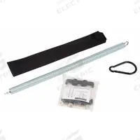 VELVAC Replacement Tracker Bar Kit: Steel, Black (MPN 580112-1). Key specifications — Includes: Snap Clip; Brand: VELVAC.