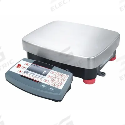 OHAUS Industrial Bench Scale: 14 7/8 in x 12 1/4 in, IP54, Ranger 7000 - Bench Scales with Remote Indicator