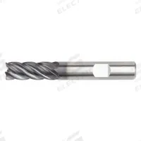 WIDIA HANITA Corner Radius End Mill: Carbide, AlTiN Coated, 5 Flute, 12 mm Mill Dia, 26 mm LOC (MPN 577E12015W)
