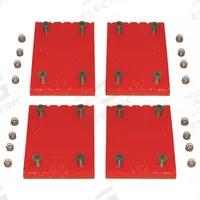 CALDWELL Lifting Pads: Lifting Pads, Barrier Grabs, Polyurethane, 18 in Overall Lg, 4 PK (MPN REPLACEMENT PADS). Key specifications — Brand: CALDWELL; Material: Polyurethane; Compatible Product Type: Barrier Grabs; Product Type: Lifting Pads; Manufacturer Part Number: REPLACEMENT PADS.