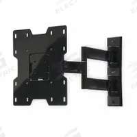 PEERLESS TV Wall Mount: Wall, For 22 in to 43 in Screens, Max. 80 lb, Tilting, 5° Down, 15° Up (MPN PA740). Key specifications — Manufacturer Part Number: PA740; Finish: Fused Epoxy; Includes: Universal Screen Adapter; Includes Mounting Hardware: Yes; Material: Steel; Mounting Location: Wall; Brand: PEERLESS; Color: Black.