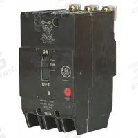 GE Molded Case Circuit Breaker: 100 A Amps, 14kA at 277/480V AC, Fixed, Lug, ABC (MPN TEY3100). Key specifications — Series: TEY; Max. AIR Rating: 14kA at 277/480V AC; Instantaneous Trip: Fixed; Terminal Connection: Lug; Phase Connection: ABC.