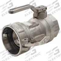 Cam and Groove Coupling: 4 in Coupling Size, 3 in Hose Fitting Size, 3 in -8 Thread Size, Nitrile (MPN DBC61-300). Key specifications — Thread Size: 3 in -8; Fitting Type: FNPT; Gasket Material: Nitrile; Brand: DIXON VALVE & COUPLING.