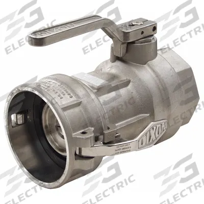 DIXON VALVE & COUPLING Cam and Groove Coupling: 4 in Coupling Size, 3 in Hose Fitting Size, 3 in -8 Thread Size - Aluminum Dry Disconnect Couplings