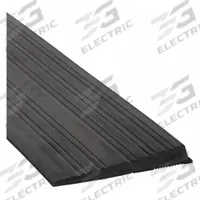 NATIONAL GUARD Door Ramp: 48 in Lg, ADA Compliant, Black, Rubber (MPN RR42-48). Key specifications — Brand: NATIONAL GUARD.