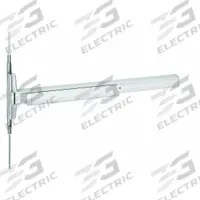 VON DUPRIN Concealed Vertical Rod: 3 ft Max Door Wd, Chrome (MPN 3347A-EO 3 26D). Key specifications — Product Type: Exit Device; Brand: VON DUPRIN; Exit Device Type: Concealed Vertical Rod; Exit Bar Style: Touchbar; ADA Compliant: Yes.
