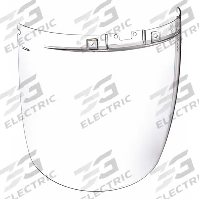 SELLSTROM Face Shield Visor: 12 1/8 in Overall Wd, 9 in Overall Ht, 0.06 in Overall Thick - General Purpose Replacement Visors