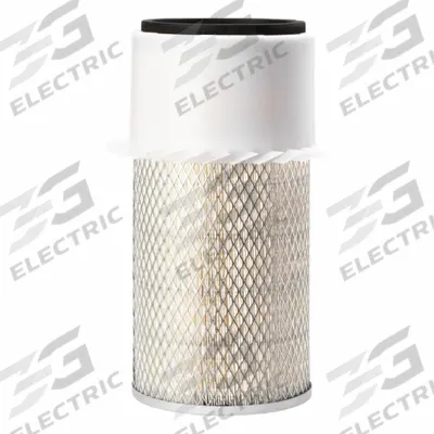 FLEETGUARD Air Filter: Round-Oval, Round, Axial Seal, 7 27/32 in Outside Dia - Round/Oval Engine Air Filters