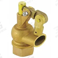 WATTS Float Valve: For Water Media, Bronze, 100 gpm @ 50 psi to 150 gpm @ 100 psi, 1 in Pipe Size (MPN 0780011). Key specifications — Arm Adjustability: Adjustable; Connection Gender - Side 1: Female; Connection Gender - Side 2: Male; Brand: WATTS; Connection Type - Side 1: NPT; Connection Type - Side 2: NPT; Flow Rate: 100 gpm @ 50 psi to 150 gpm @ 100 psi; For Media: Water.