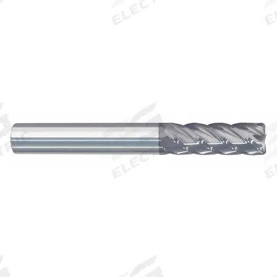 APPROVED VENDOR Corner Radius End Mill: Carbide, nACRo Coated, 5 Flute, 5/16" Mill Dia - Fast-Cutting Carbide Corner-Radius End Mills for Steel & Cast Iron