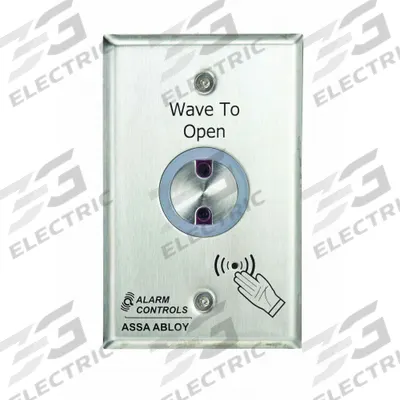ALARM CONTROLS Exit Motion Sensor: 4 1/4 in Ht - Wave-to-Open Exit Devices