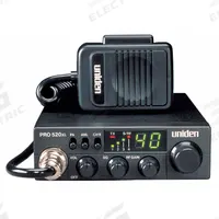 CB Radio: Mounted, Compact, 26 to 27 MHz, 4-Pin (MPN PRO520XL). Key specifications — Frequency Range: 26 to 27 MHz; Microphone Connector Type: 4-Pin.