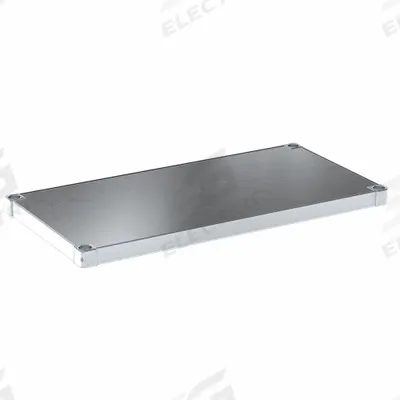 NEW AGE INDUSTRIAL Shelf: 36 in x 18 in, Solid Shelf, 400 lb Shelf Capacity, 18 ga - Shelves for Aluminum Open Metal Shelving