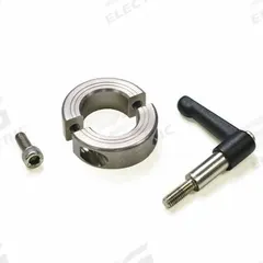 RULAND MANUFACTURING Quick Clamping Shaft Collar: 48 mm Bore Dia, Round, 303, Stainless Steel, Black (MPN LV-MSP-48-SS). Key specifications — attr921855: Black; attr921844: Bright; attr921839: RULAND MANUFACTURING.