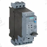 SIEMENS IEC Magnetic Motor Starter: Non-Reversing, 3 Poles, Electronic Protection, 32 A, 24V AC/DC (MPN 3RA6120-1EB32). Key specifications — Brand: SIEMENS; Pilot Lights Included: None; Auxiliary Contacts Included: 1NO/1NC.