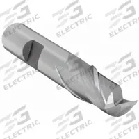 OSG Square End Mill: Cobalt, 2 Flute, 11 mm Mill Dia, 20.63 mm LOC, 63.5 mm OAL (MPN 5800900)