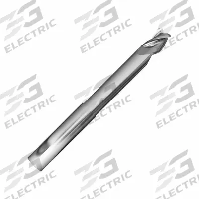 APPROVED VENDOR Square End Mill: Carbide, 3 Flute, 3/4" Mill Dia, 1" LOC, 6" OAL (MPN 315667) - Reduced-Neck Carbide Square End Mills for Aluminum
