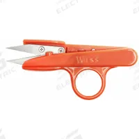 CRESCENT WISS Thread Clip Snip: Right-Hand, 4 3/4 in Overall Lg, Straight, Stainless Steel, Pointed (MPN 1570BN). Key specifications — attr308500: Stainless Steel; attr308502: Red; attr308505: Right-Hand; attr308522: Leather; attr324896: CRESCENT WISS.
