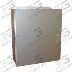 HAMMOND Electrical Enclosure: Aluminum, 16 in x 14 in x 6 in, NEMA 12/13/3R/4/4X, w/Panel, Hinged (MPN EJ16146AL). Key specifications — Brand: HAMMOND; Closure Method: Latches; Enclosure Material: Aluminum; Knockouts: Not Included; Includes Inner Panel: with Inner Panel Included.