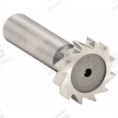 KEO Standard Keyseat Cutter: High Speed Steel, Straight Tooth, 1-1/8" Dia, 7/32" Thick - High-Speed Steel Keyseat Milling Cutters