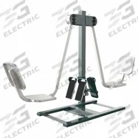 TRIACTIVE USA Leg Press Machine: 60 in Overall Ht, 88 3/4 in Overall Lg, 26 1/4 in Overall Wd (MPN LEGP)