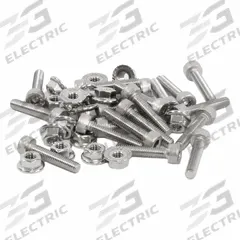 HAMMOND Replacement Screw Pack: Use to Replace Accessories, Repl Hardware, Stainless Steel (MPN SCPMB1-20). Key specifications — Finish: Unfinished; Brand: HAMMOND; Accessory Type: Assembly Screw; Application: Use to Replace Accessories; Features: Replacement Hardware; Material: Stainless Steel.