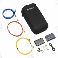 FLUKE NETWORKS Fiber Kit: FMC-1G, LinkIQ Testers, LIQ-100/LIQ-100-IE/LIQ-DUO. Key specifications — Compatible with Series: LinkIQ; Manufacturer Part Number: FMC-1G; For Use With: LinkIQ Testers; Product Type: Fiber Kit; Includes: VisiFault™ Visual Fault Locator; Brand: FLUKE NETWORKS; Features: Provides Ping and Nearest Switch Diagnostics.