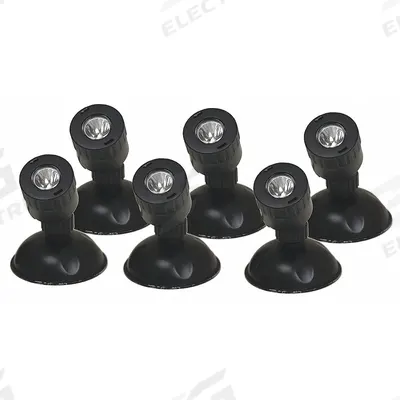 POND BOSS Pond Light: 3 W, 12V AC, 30 ft Cord Lg - Pond & Fountain Spotlights