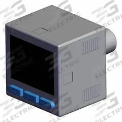 SMC High Precision Pressure Switch: 1/8 in Port Size, 1 Output/2 Output NPN/PNP Open Collector, 2M (MPN ZSE20BF-T-01-W). Key specifications — attr124221: ZSE20BF-T-01-W; attr124227: ZSE20B(F); attr124234: 1 Output/2 Output NPN/PNP Open Collector; attr124235: 12 to 24V DC; attr1042233: 4-Pin Snap-In Plug.