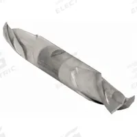 CLEVELAND Square End Mill: High Speed Steel, TiCN Coated, Double End, 2 Flute, 9/16" Mill Dia (MPN C33715)