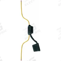 BUSSMANN In-Line Fuse Holder: Non-Rejection Block Style, 1 Pole, 32 V DC Rating, Wire Leads (MPN HHF). Key specifications — Compatible Fuse Series: 257; Brand: BUSSMANN.