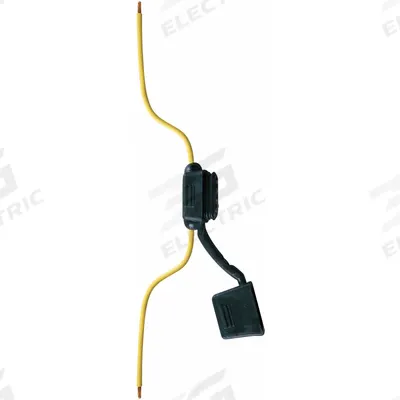 BUSSMANN In-Line Fuse Holder: Non-Rejection Block Style, 1 Pole, 32 V DC Rating - Fuse Holders for Automotive Fuses