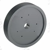 APPROVED VENDOR V-Belt Pulley: C270, 5 Groove, 27.4 in OD, Bushed Bore, F, For C/CX Belt Section (MPN 5C270F). Key specifications — Pulley Industry Number: C270; Pitch Diameter: 27 in (C); For Belt Section (broad, with similar types): C or CX.