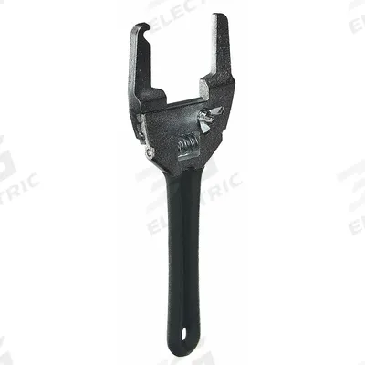 SUPERIOR TOOL Adjustable Wrench: Zinc, 7 15/16 in Handle Lg, NPT, 3 in Overall Wd, 10 3/8 in - Sink Drain Wrenches