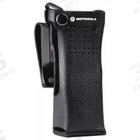 MOTOROLA Case with Swivel Belt Clip: Fits Motorola, For APX 7000, Black, Hard Leather, Leather (MPN PMLN5324C). Key specifications — Material: Hard Leather; Compatible Radio Brand: Motorola; Manufacturer Part Number: PMLN5324C; Compatible Radio Series: APX; Product Type: Case with Swivel Belt Clip; Color: Black; Brand: MOTOROLA; Compatible Radio Manufacturer Model Number: APX 7000.