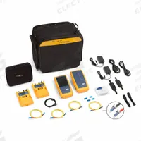 FLUKE NETWORKS Optical Loss Test Set: CertiFiber Pro, Single-Mode, 1310nm, 1550nm, Single-Mode (MPN CFP2-100-S). Key specifications — Product Type: Fiber Optic Cable Testing Kit; Includes: (2) Shoulder Straps; Manufacturer Part Number: CFP2-100-S; Adapters Included: 2.50 mm; Brand: FLUKE NETWORKS; Testing Functions: Optical Power Loss; _Wavelengths: 1310nm, 1550nm; _Fiber Mode Supported: Single-Mode.