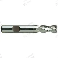 YG-1 Square End Mill: High Speed Steel, TiCN Coated, 4 Flute, 15/32" Mill Dia, 1" LOC, 2-11/16" OAL (MPN 07066HC)