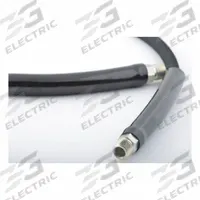 Hydraulic Hose Assembly: 3/8 in ID, NPTF x NPTF, 20 ft Lg, Black, 3/8 in x 3/8 in Fitting Size (MPN CS3838D). Key specifications — Hose Color: Black; Hose Tube Material: Rubber; Fitting Type: NPTF x NPTF; Manufacturer Part Number: CS3838D; Brand: BVA HYDRAULICS.