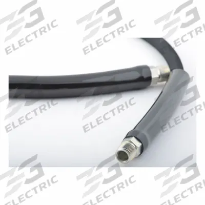 BVA HYDRAULICS Hydraulic Hose Assembly: 3/8 in ID, NPTF x NPTF, 20 ft Lg, Black - BVA Hydraulics Hydraulic Hose Assemblies