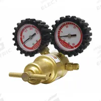 UNIWELD Light/Medium Duty Acetylene Regulator A-Conn/CGA200: Single Stage, CGA 200 Inlet, 15 psig (MPN RMC100). Key specifications — Brand: UNIWELD; Manufacturer Part Number: RMC100; Diaphragm Material: Neoprene; Outlet Connection: 3/8"-24 M LH; Inlet Connection: CGA 200.