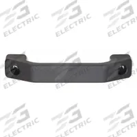 MONROE PMP Pull Handle: Unthreaded Holes, Plastic, Black, 4.72 in Mounting Hole Center to Center (MPN M-72161). Key specifications — Screw Size: M6; Brand: MONROE PMP; Color: Black.